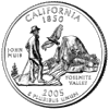 Details for the California Commemorative Quarter