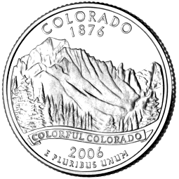 The Commemorative State Quarter for Colorado