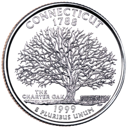 The Commemorative State Quarter for Connecticut