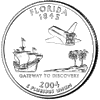 Details for the Florida Commemorative Quarter