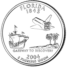 The Commemorative State Quarter for Florida