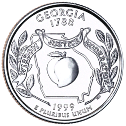 The Commemorative State Quarter for Georgia