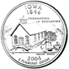 Details for the Iowa Commemorative Quarter