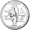 Details for the Illinois Commemorative Quarter