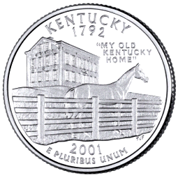 The Commemorative State Quarter for Kentucky