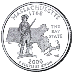 The Commemorative State Quarter for Massachusetts