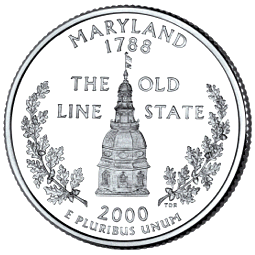 The Commemorative State Quarter for Maryland