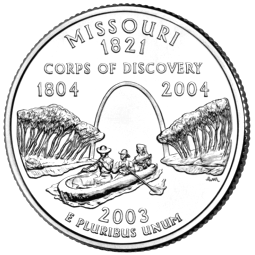 The Commemorative State Quarter for Missouri