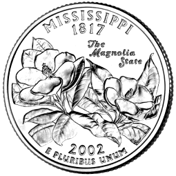 The Commemorative State Quarter for Mississippi