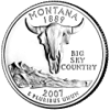 Details for the Montana Commemorative Quarter