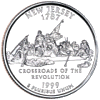 Details for the New Jersey Commemorative Quarter