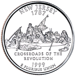 The Commemorative State Quarter for New Jersey