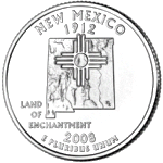 The Commemorative Quarter for New Mexico