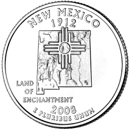 The Commemorative State Quarter for New Mexico