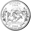 Details for the Nevada Commemorative Quarter