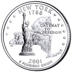 The Commemorative State Quarter for New York