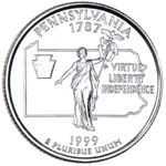 The Commemorative Quarter for Pennsylvania