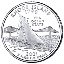 The Commemorative State Quarter for Rhode Island