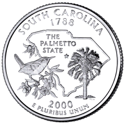 The Commemorative State Quarter for South Carolina
