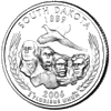 Details for the South Dakota Commemorative Quarter