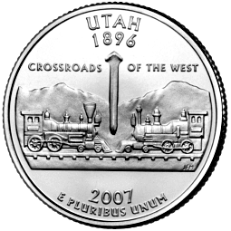 The Commemorative State Quarter for Utah