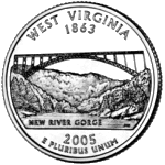 The Commemorative Quarter for West Virginia
